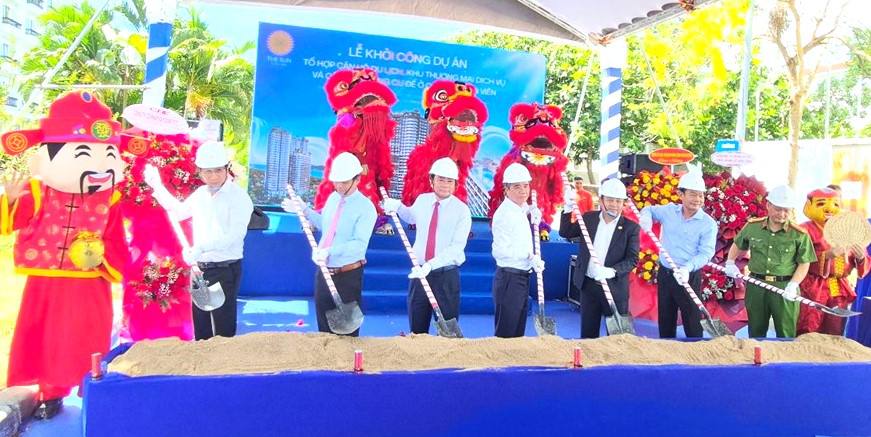 Lễ khởi công có sự tham dự của lãnh đạo tỉnh Khánh Hòa